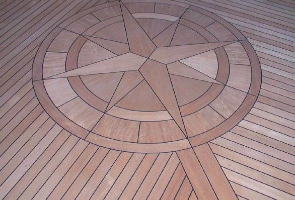 TEAK MAINTENANCE TEAKDECKING SYSTEMS has developed ECO- FRIENDLY acid-free cleaners that are designed to be thorough, yet gentle. Please review the product labels or our web site, www.teakdecking.