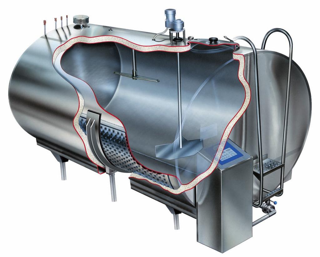 Milk Cooling Systems DARI-KOOL DX-FF 1. High Durability Every DX-FF tank is manufactured from high quality stainless steel resulting in a superior hygienic finish.
