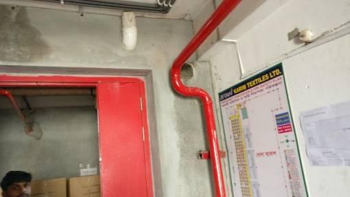 penetrations and openings in exit stair enclosure openings are walls to maintain the fire located in exit seperation. stairs enclosures.