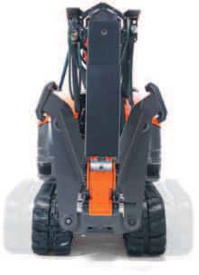With its compact, manoeuvrable design, the Husqvarna DXR 310 can enter practically anywhere and is perfect for demolition and light excavation work indoors and