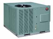 RRNL (2-5 TON) SERIES CLASSIC SELF-CONTAINED 13 SEER 2-5 TON PACKAGE GAS/ ELECTRIC UNIT FEATURING R-410A REFRIGERANT 1- AND 3-PHASE Durable Cabinet with Louvered Condenser Compartment Cabinets have a