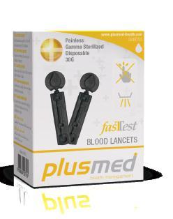 The plusmed fasttest Test Strips are for testing outside the body (in vitro diagnostic use).