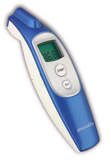 M063101 Product No:4719003310301 NC 100 Digital Thermometer / Thermomètre Digital Infrared/Non-Contact / Infrarouge / Sans-contact Forehead measurement Scanning mode Multi