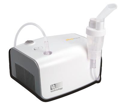 parts. The Valve Adjustable Technology (VAT) bottle allows users to adjust different levels of nebulization rate 0.