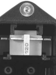 markings. FUSES LOCATED IN VOLTAGE SELECTOR MOD- ULE Fig. 5 Fig.