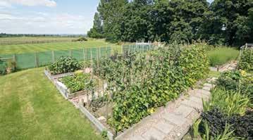 either side and stone built west facing open fronted summer house with power, ideal for alfresco eating Beyond the garden is an orchard with apple, plum and damson trees; log store There is a further