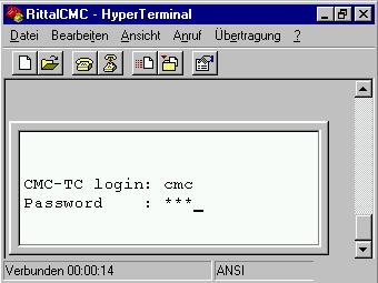 6 Enter a name and select a connection Enter name. Assign the icon for the connection. Fig. 9 Login You must enter your login name (CMC-TC login) and your password here.