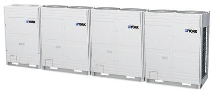 The range is based on 2 outdoor units of 10 kw and 14 kw capacity (Digital scroll compressor) and 4 basic