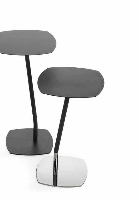 ADD TABLE SHAPE & FUNCTION Add is the small side table that comes to you, or comes with you.