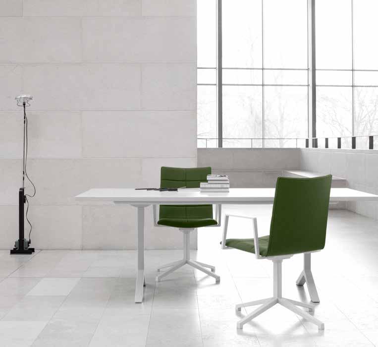 FUNK TABLE ARCHITECTURE FOR THE CHANGING WORKSPACE Function, simplicity and clarity define the Funk table collection.
