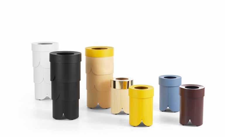 BOSS & MINI BOSS INSPIRED BY NATURE Boss is a waste paper bin focusing on recycling.