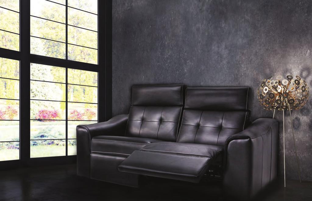 READY Ventura Model DBOX, Apartment sofa Cover: Florance Black