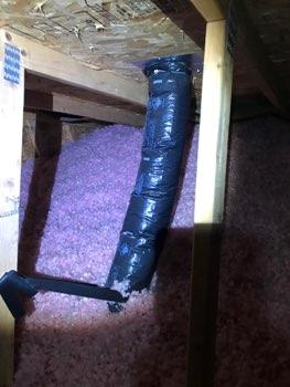 5. Attic Plumbing West Fire sprinkler system piping located in