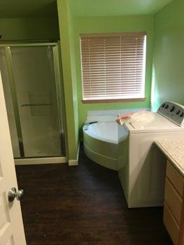 1. Room Master Bathroom Ceiling and walls are in good condition overall. Accessible outlets operate.