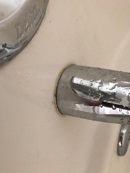 10. Sinks Sinks are in operable condition overall. 11.