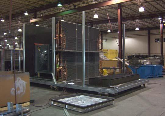 Now In Production JULY 2008 OptiSolar, McClellan, CA Nine (9) Custom new single-zone units with 135 tons of DX