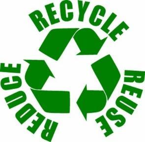 with, reusing where appropriate, and recycling.