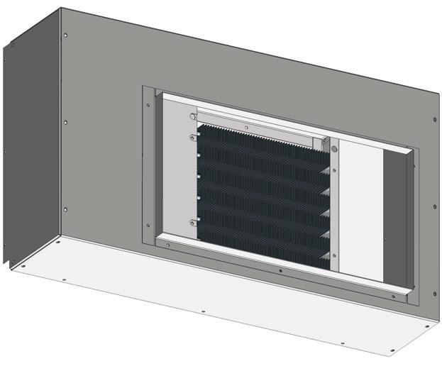 LTRIL HTR (OPTIONL) vailable capacities ssembly of electrical heaters in stage. For more stages, it is necessary to consult possibility of incorporation into the unit and prices.