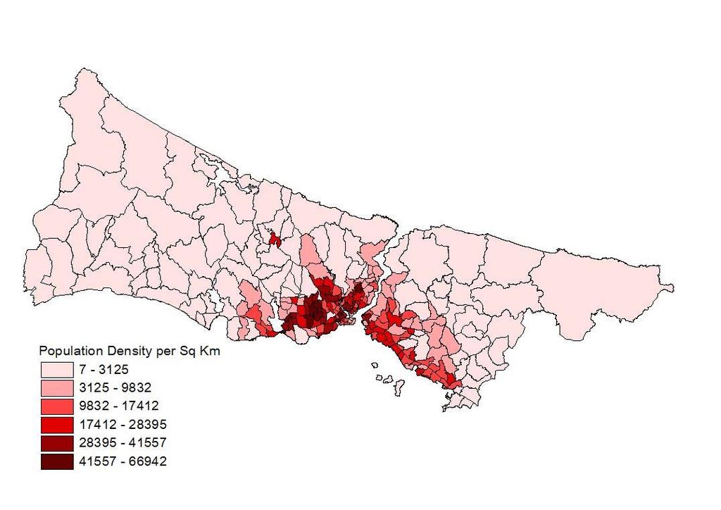 POPULATION DENSITY (2005)