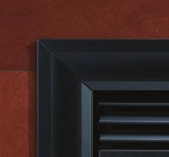 ach is available in matte black or hammered pewter. Our bottom trim completes the fourth side of the color frame.