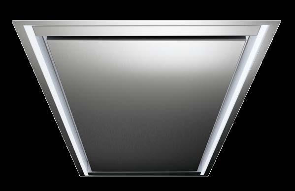 4x 3W warm (2750K) LED Concealed, front or rear Internal or stratus blade stratus compact The Stratus Blade is the next step in ceiling hood design incorporating the popular light blades
