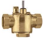 4 MOTORIZED ZONE VALVES Z2 2-way Two-way on/off two position valve. Straight through flow pattern. Brass body. Stainless steel stem. EPDM rubber seals and paddle. Max. working pressure: 300 psi.