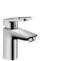 Logis Loop Basin NEW 171 137 398 max. 40 47 107 Ø 34 G1/2 39 67 Single lever basin mixer 70 without waste set. ComfortZone 70. projection 107 mm. flow rate 5 l/ min.