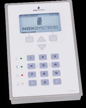 Intuitive: the control panel Whether alone or combined with others: the NOX SYS control panel is impressive thanks to its optimum overall arrangement and practical requests for action.