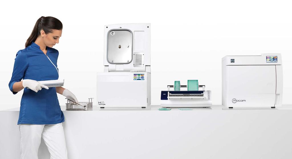The evolved process with Tethys H10. Three partners for perfect sterilization.