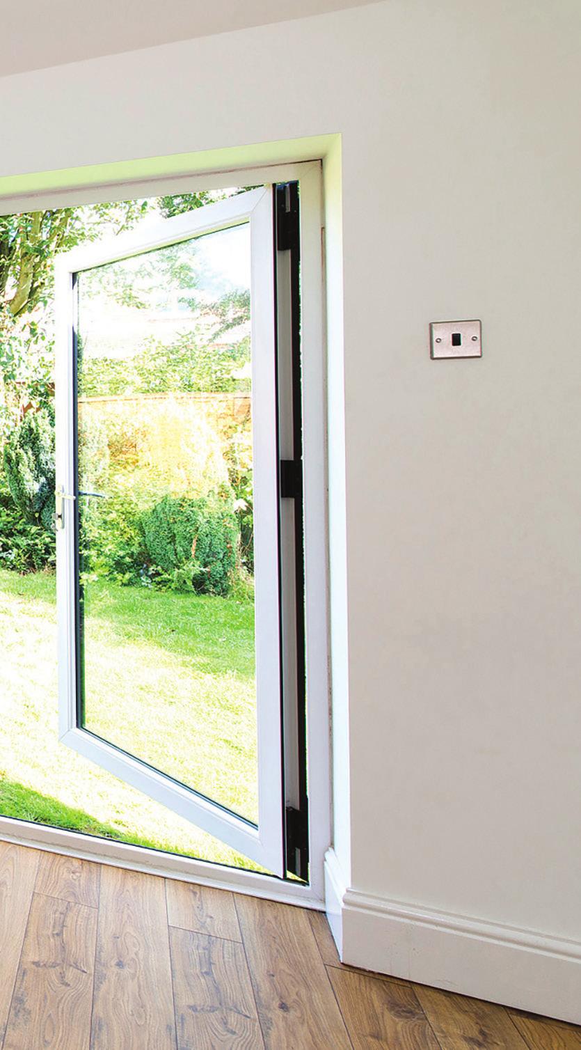 KAT upvc Bifolding doors are custom designed, with totally bespoke components, allowing
