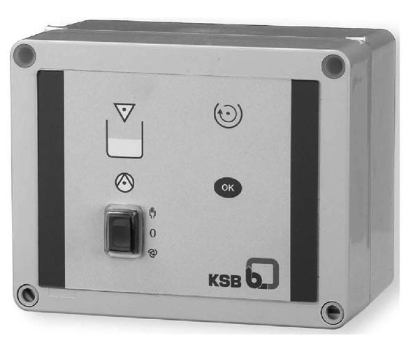 1: LevelControl Basic 1 LevelControl Basic 2 Type BasicCompact (BC) Pump control and monitoring unit in compact plastic housing For either one or two pumps With display Level detection via: Level