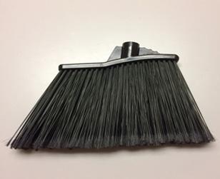 BW-SW72 Broom & Dust Pan Angle Broom - Black with Black Metal Handle This broom broom will help keep