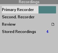 Assigning Network Recorders ASSIGNING NETWORK RECORDERS For monitors in the Infinity network, you can choose a primary and secondary recorder/laser printer within the network.