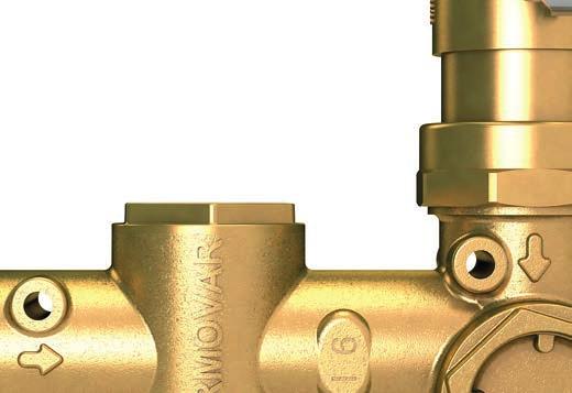 and return flow preventer are easy to maintain from