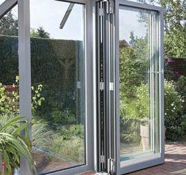 Lift-and-slide doors Lift and slide doors made from aluminium or PVC-U give you access to the balcony, terrace or conservatory almost without any sound or effort