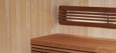 For strict custommade sauna rooms, we can offer an additional 60 designs of veneer board panels to choose