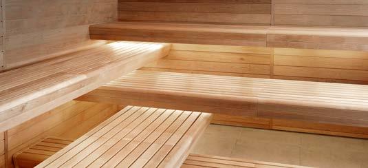 SAUNA ROOMS I TYLÖHELO 2 Select styling for your interior TylöHelo interior furnishings are