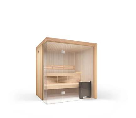 SAUNA ROOMS I TYLÖHELO YOUR NEW SAUNA ROOM THREE DIFFERENT WAYS MODULAR Prefabricated saunas from TylöHelo are bundled with smart solutions for fast and easy assembly.
