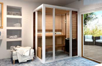 The rooms are made according to an existing design and specification available in three different sizes and the walls, doors and glass may be positioned in a number of different configurations.