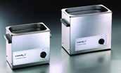 ULTRASIC CLEANING BATHS & CLEARANCE Ultrasonic cleaning baths Housing and cleaning baths made from rust-proof stainless steel High performance PTZ ultrasonic converter with ceramic technology The