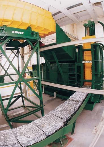 mm CPS 160 baling press at the pressing plant