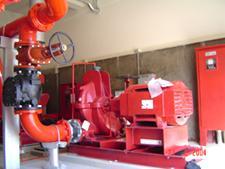 Fire Pumps & Water Tanks: For all water based & foam based, automatic or semi automatic fire protection systems the water will be available under pressure at all times.