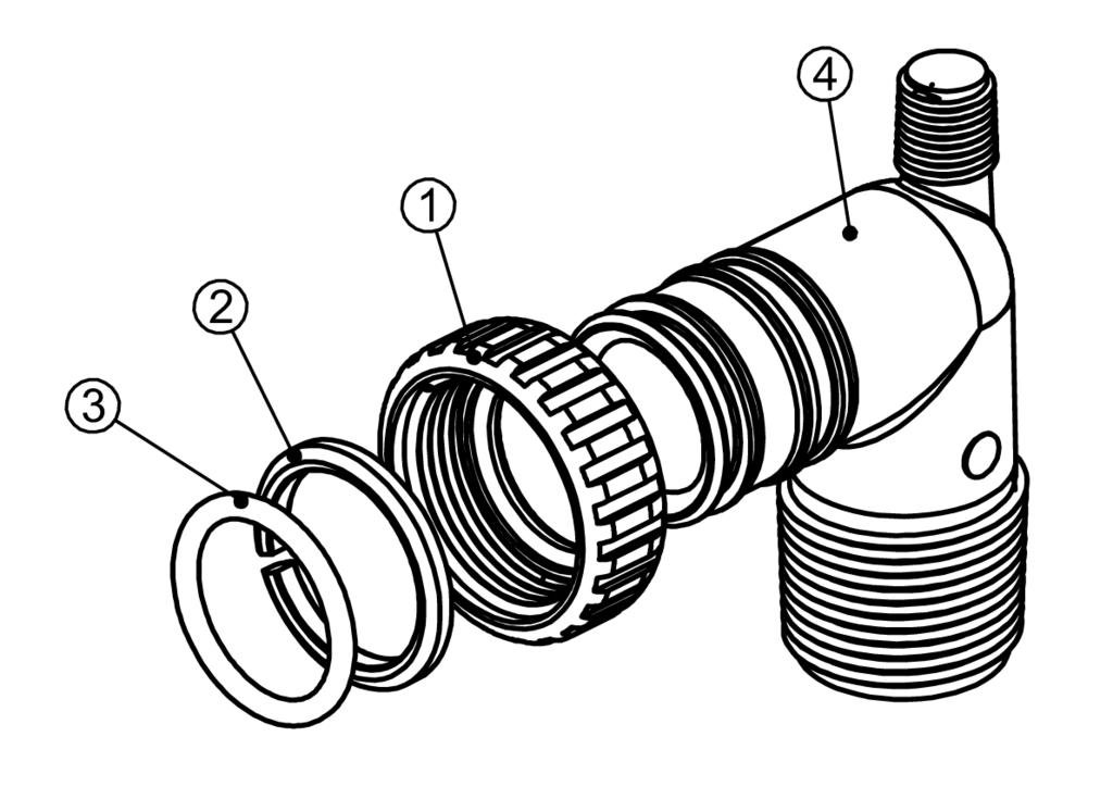OPTIONAL FITTINGS Order No: A2129080 (Optional) Description: Fitting 1 PVC Male NPT Elbow Assembly MAINTENANCE Order No: A2099054 (Optional) Description: Fitting 3/4 & 1 PVC Solvent 90 0 Asy Drawing