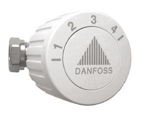 Thermostatic by-pass (standard) The water heater is equipped with a by-pass thermostat, Danfoss FJVR, which ensures that hot water is available immediately when tapping starts.
