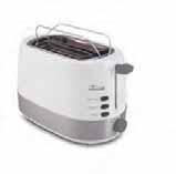 TO 80 Toaster Power: 850W Toasting 2 bread slices Function consist of: Defrost, Reheat and Cancel With