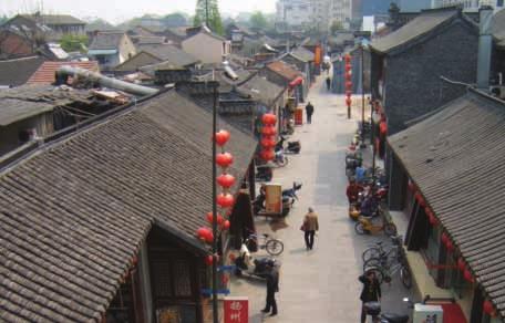 Courtesy of GTZ, China Street scene in the old city of Yangzhou.