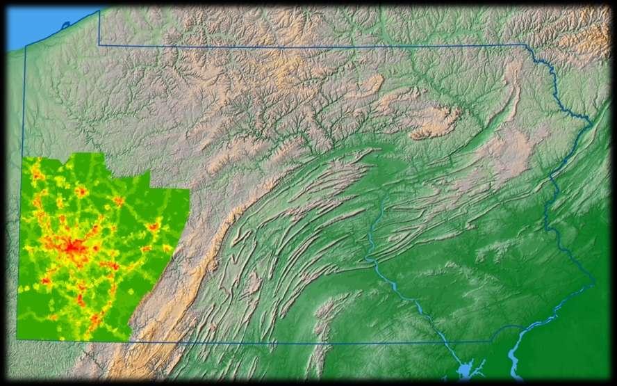 Southwestern Pennsylvania Region 10 Counties >7,000