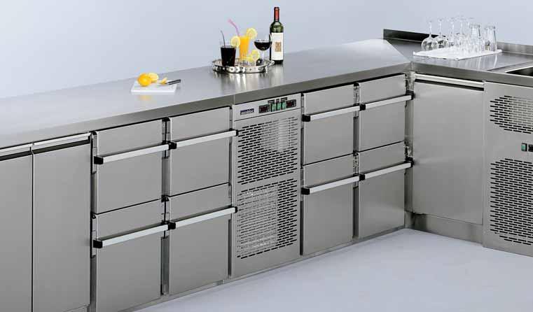 Refrigerated Beverage Counters Refrigerated Beverage Counters ascobloc offers a special designed