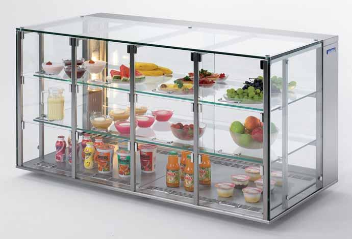Refrigerated Show Cases A successfull presentation of goods and meals is a crucial factor in the food service business.