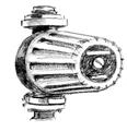 7. Pumps The pumps on the secondary side are of two kinds: pumps with a dry motor pumps with a wet motor In a pump with a dry motor, the motor and pump housing situated some distance from each other.